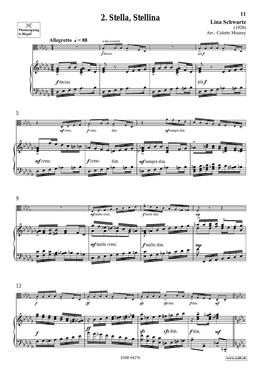 Folk Songs From Italy Folk Songs From Italy Organ scores gallery preview page 6