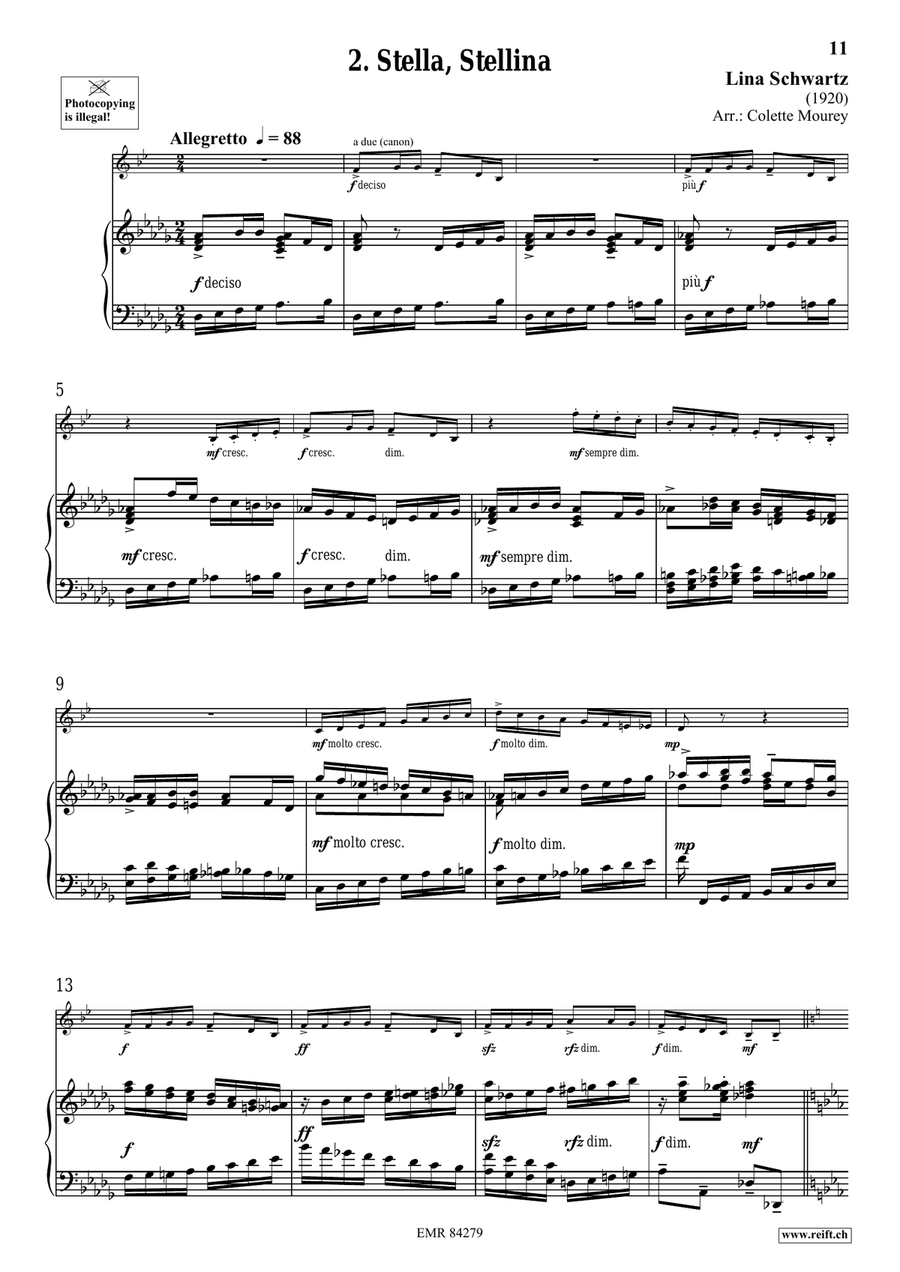 Folk Songs From Italy Folk Songs From Italy Organ scores gallery preview page 6