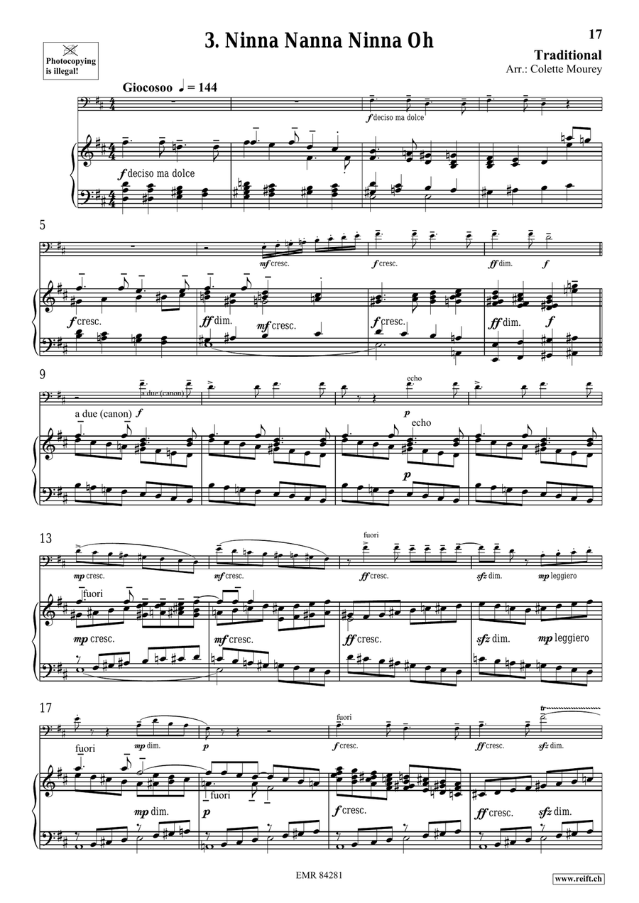 Folk Songs From Italy Folk Songs From Italy Organ scores gallery preview page 8
