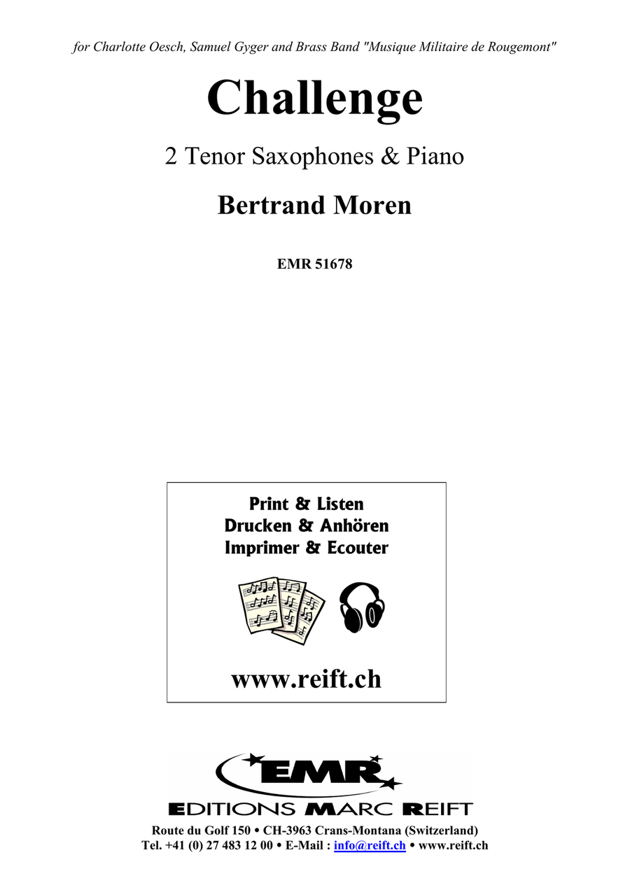Challenge Challenge Tenor Saxophone scores gallery preview page 2