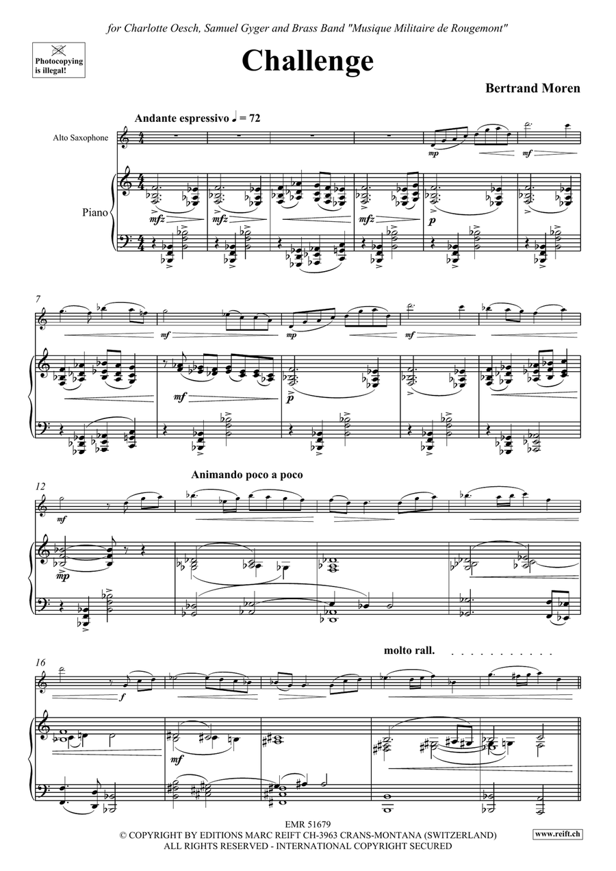 Challenge Challenge Alto Saxophone scores gallery preview page 4