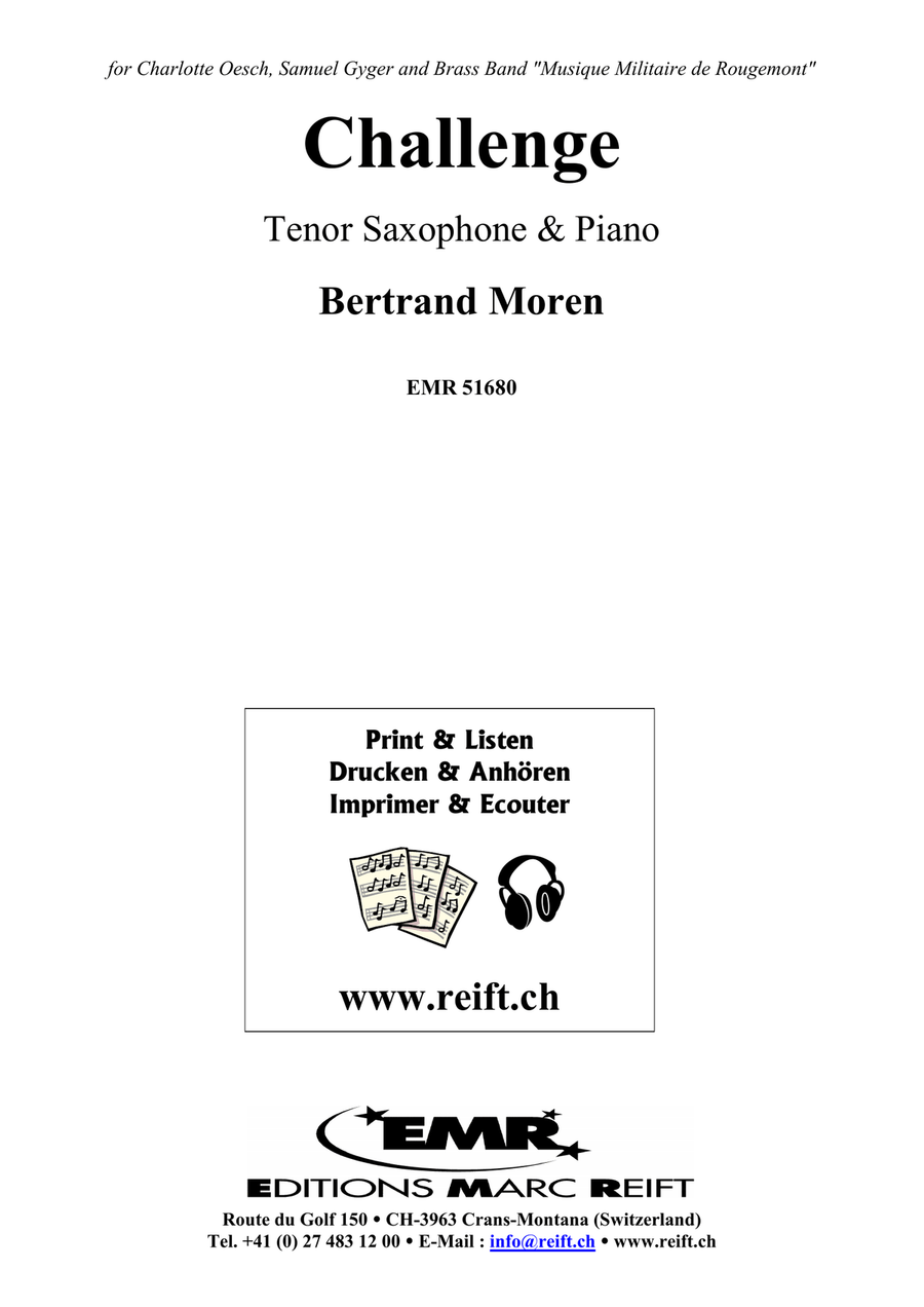 Challenge Challenge Tenor Saxophone scores gallery preview page 2