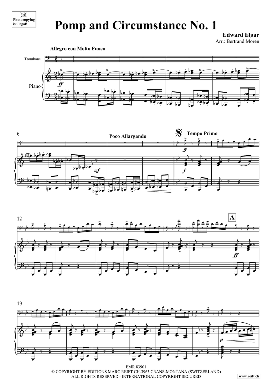 Pomp And Circumstance No. 1 Piano Accompaniment scores gallery preview page 4
