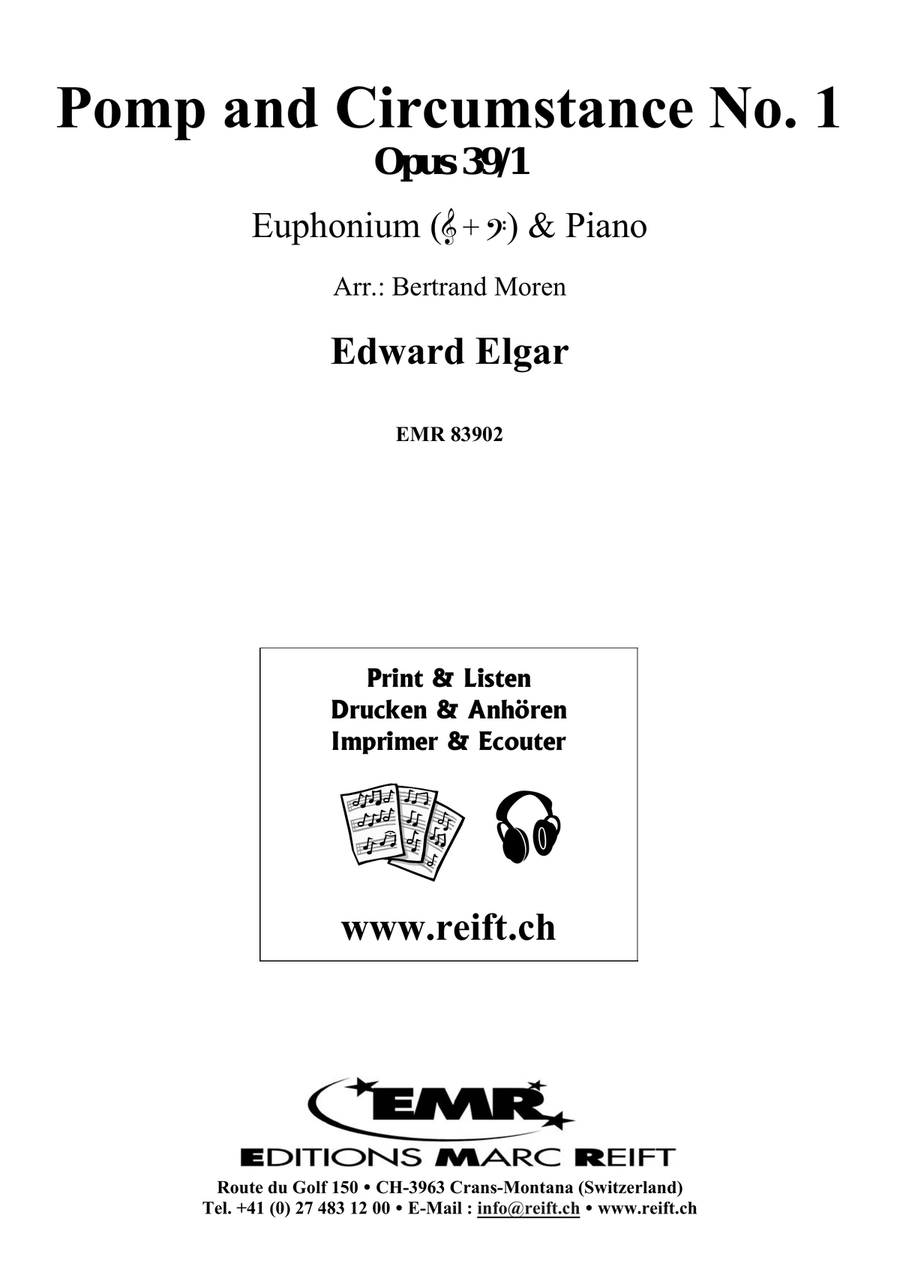 Pomp And Circumstance No. 1 Euphonium scores gallery preview page 2