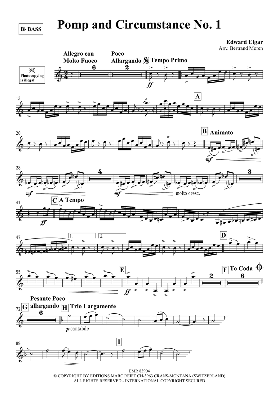 Pomp And Circumstance No. 1 Voice Solo scores gallery preview page 3