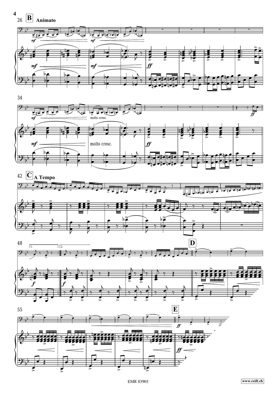 Pomp And Circumstance No. 1 Tuba scores gallery preview page 5