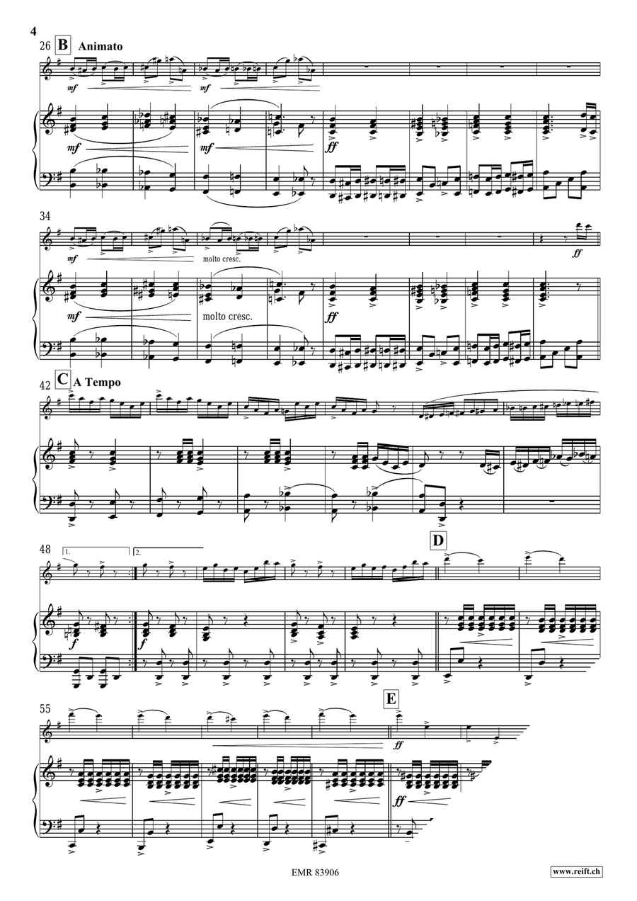 Pomp And Circumstance No. 1 Flute Solo scores gallery preview page 5