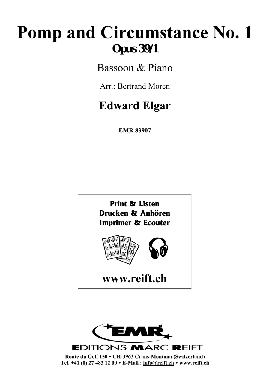 Pomp And Circumstance No. 1 Bassoon Solo scores gallery preview page 2