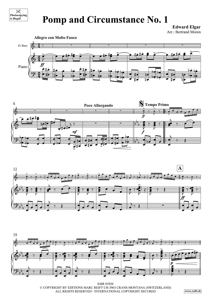 Pomp And Circumstance No. 1 Voice Solo scores gallery preview page 4