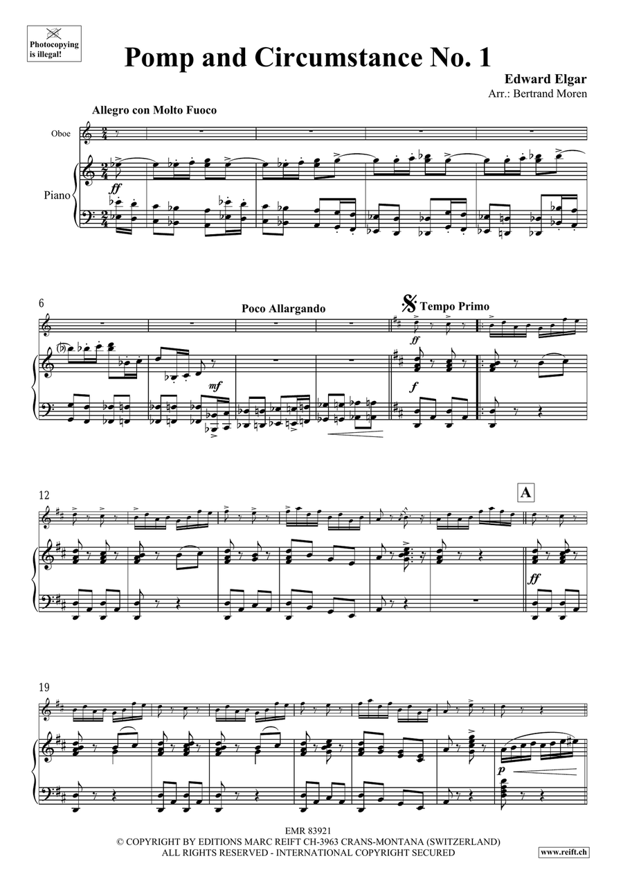 Pomp And Circumstance No. 1 Piano Accompaniment scores gallery preview page 4