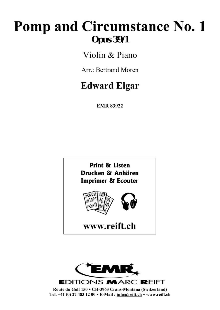 Pomp And Circumstance No. 1 Violin Solo scores gallery preview page 2