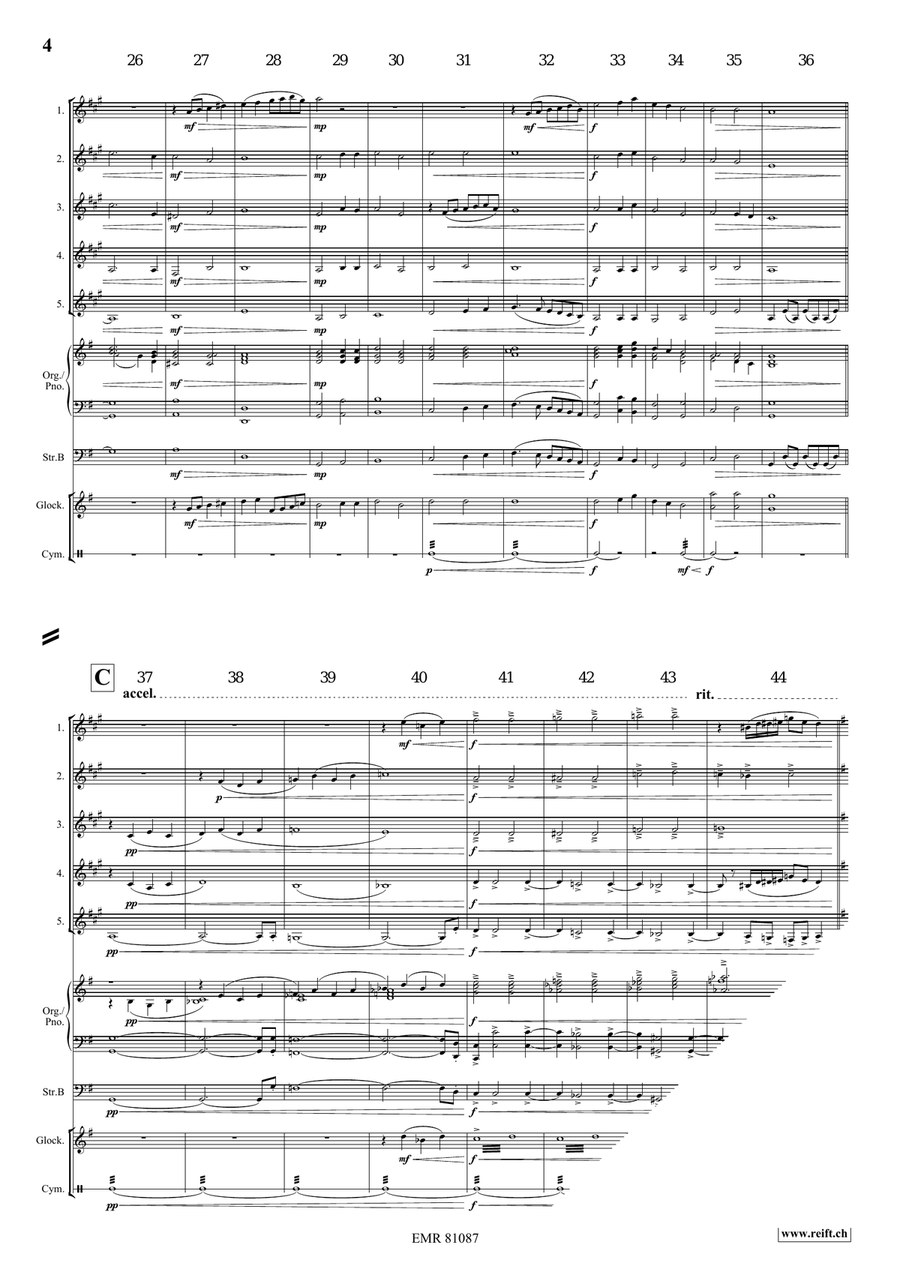 Deep Harmony Deep Harmony Clarinet Quintet scores gallery preview page 4