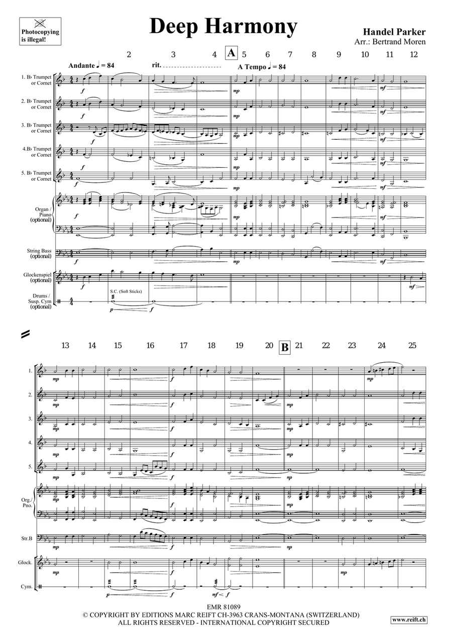 Deep Harmony Deep Harmony Cornet scores gallery preview page 3