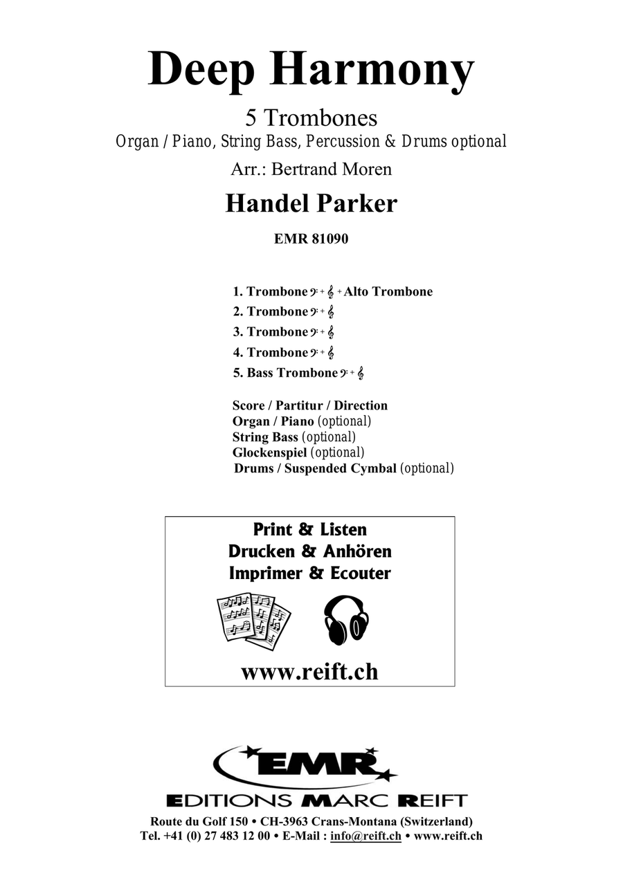 Deep Harmony Deep Harmony Trombone scores gallery preview page 2