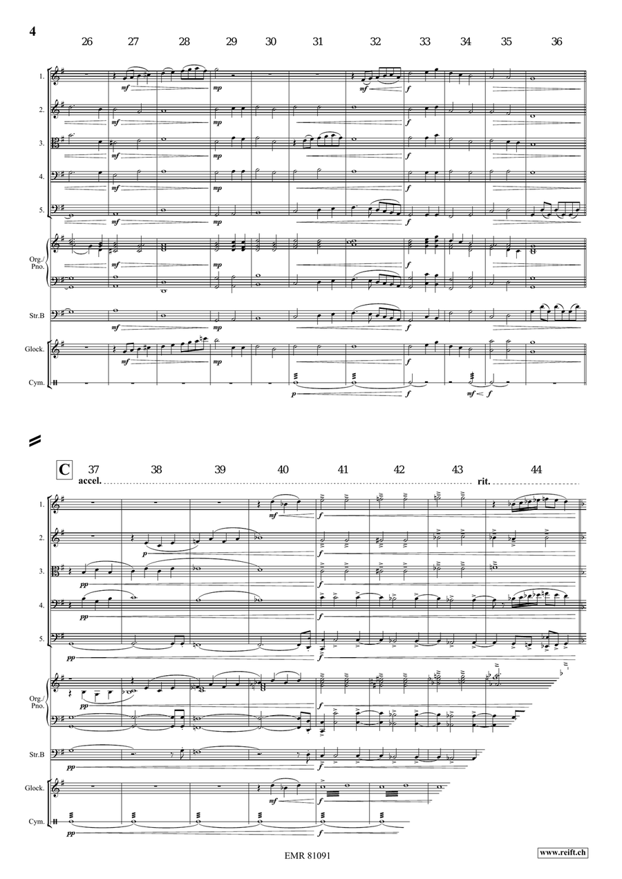 Deep Harmony Deep Harmony String Quintet scores gallery preview page 4