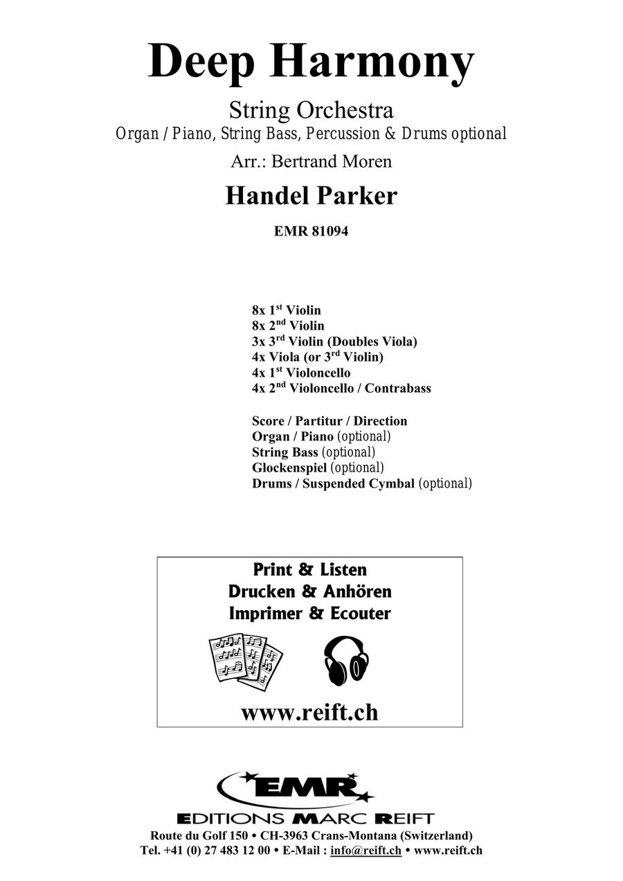 Deep Harmony Deep Harmony String Orchestra scores gallery preview page 2