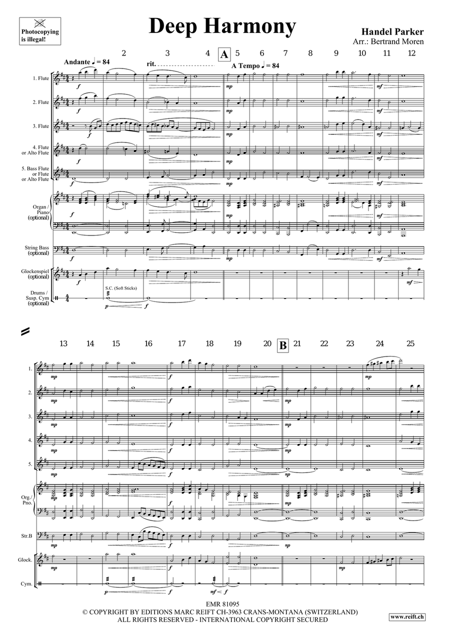 Deep Harmony Deep Harmony Flute scores gallery preview page 3