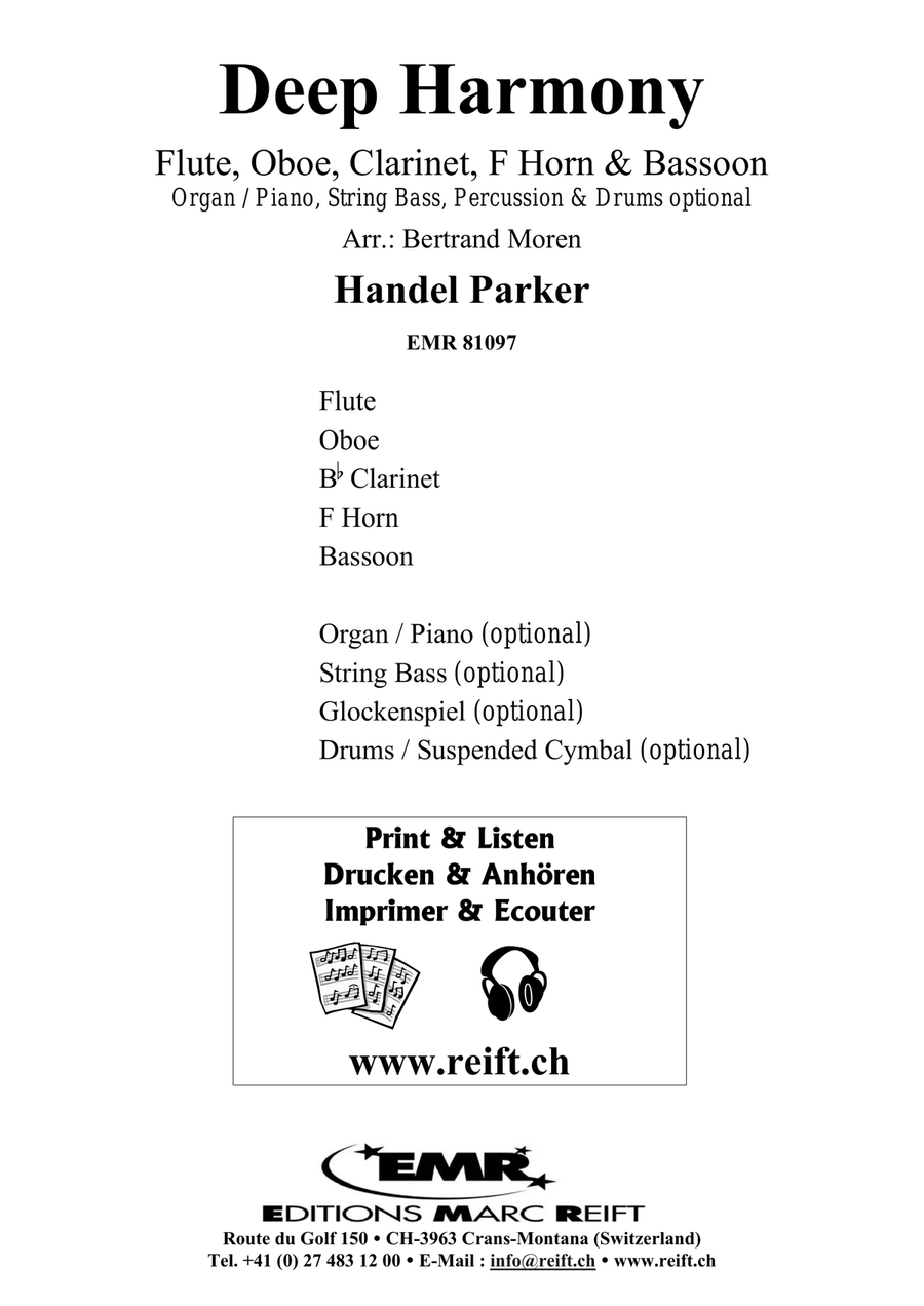 Deep Harmony Deep Harmony Woodwind Quintet scores gallery preview page 2