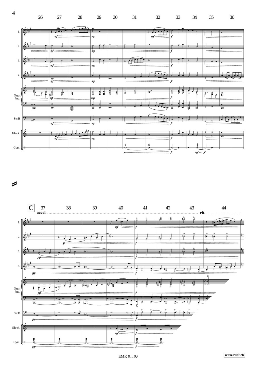 Deep Harmony Deep Harmony Saxophone Quartet scores gallery preview page 4