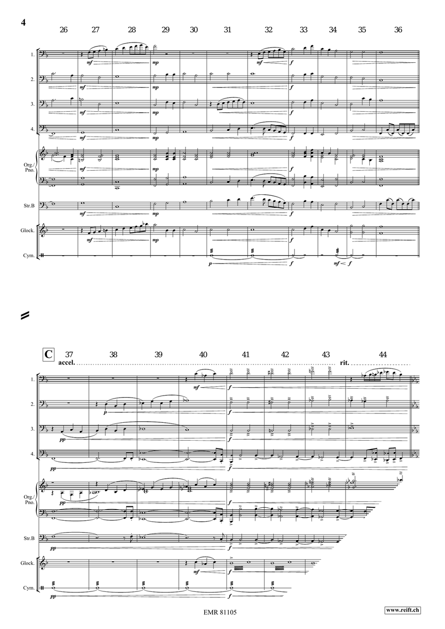 Deep Harmony Deep Harmony Trombone Quartet scores gallery preview page 4