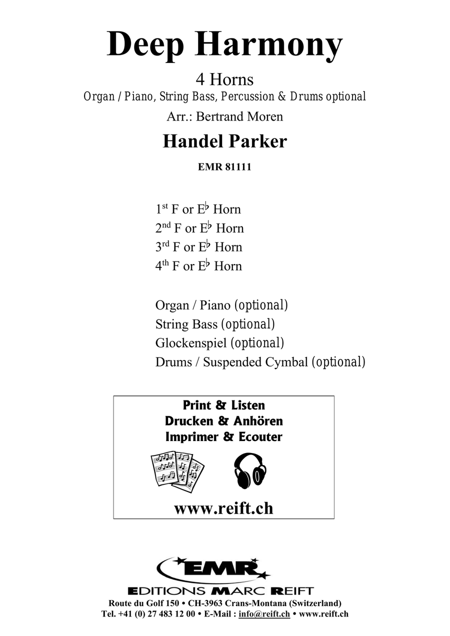 Deep Harmony Deep Harmony Horn scores gallery preview page 2