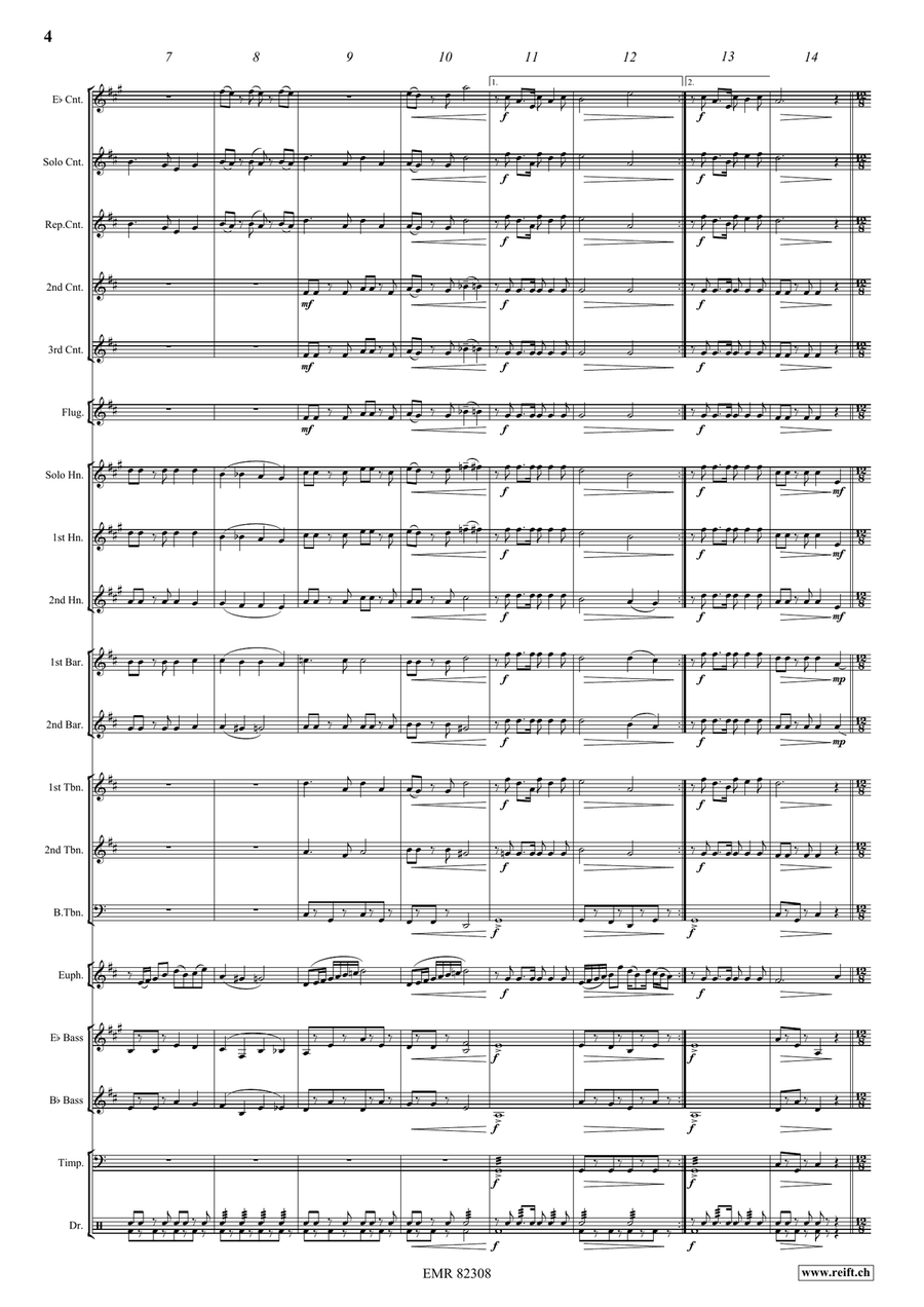 Launch Out! Launch Out! Brass Band scores gallery preview page 5