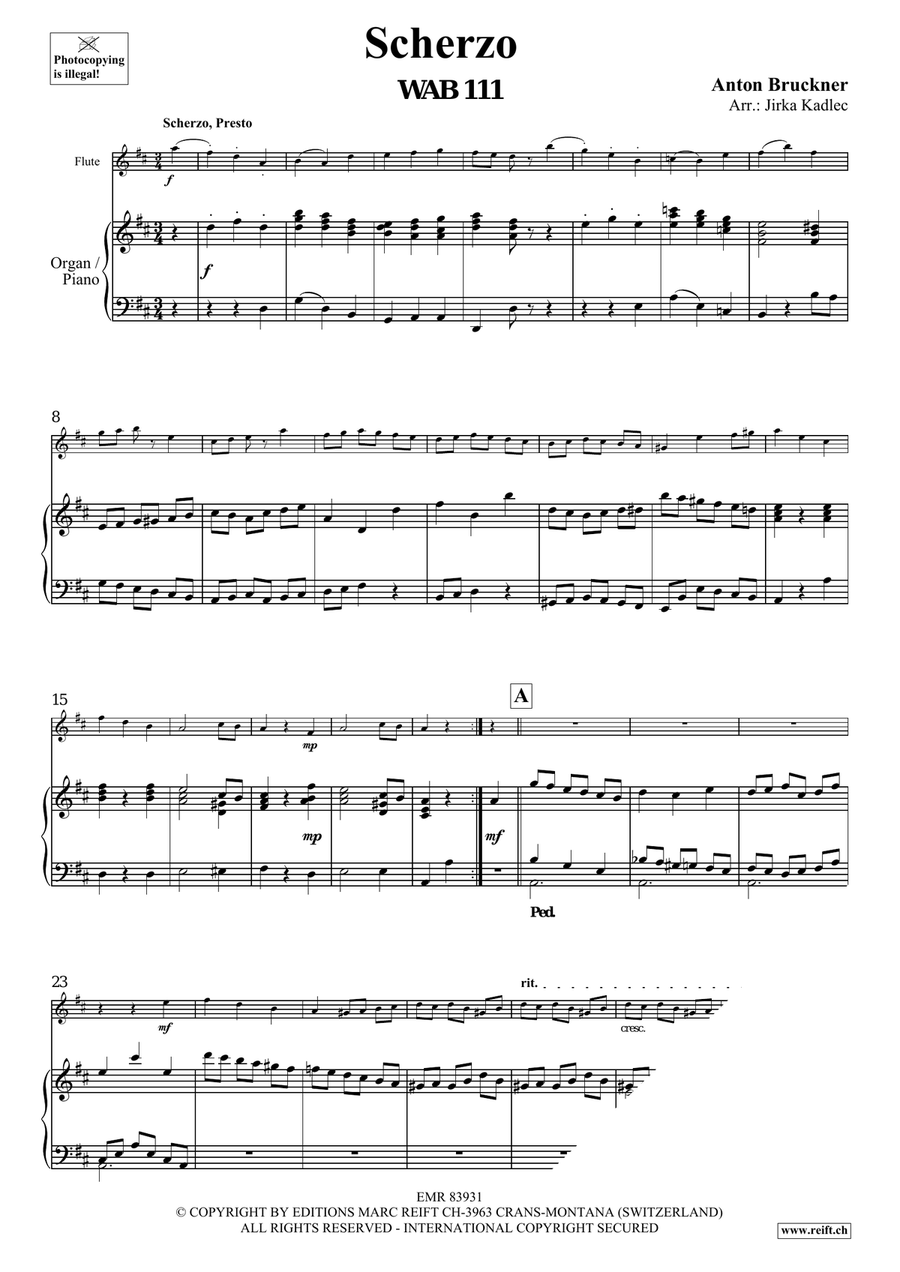 Scherzo Scherzo Flute Solo scores gallery preview page 3