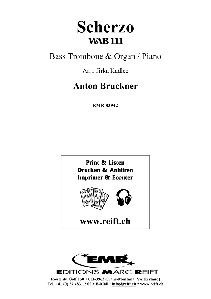 Scherzo Scherzo Trombone scores gallery preview page 2