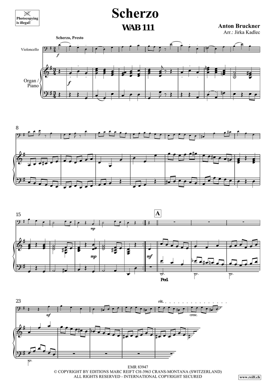 Scherzo Scherzo Organ scores gallery preview page 3