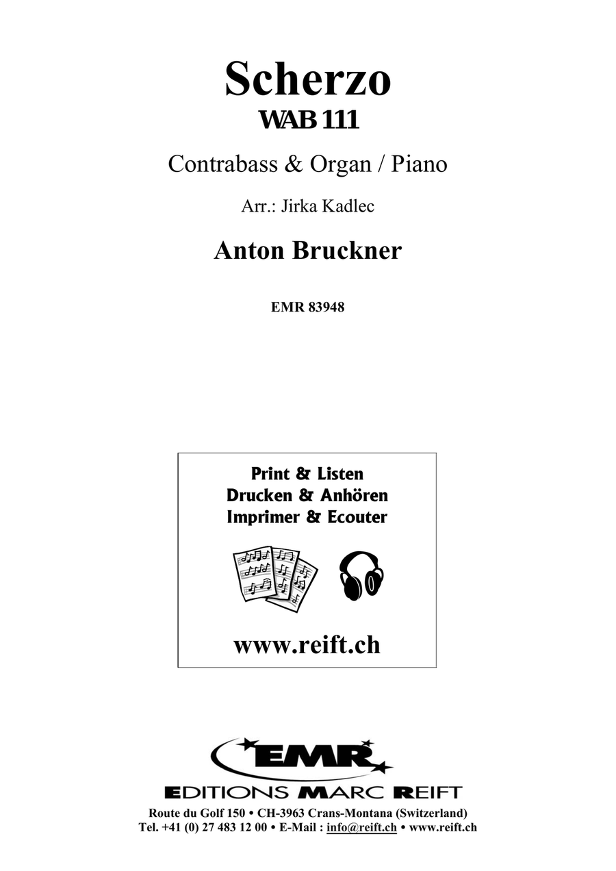 Scherzo Scherzo Double Bass scores gallery preview page 2