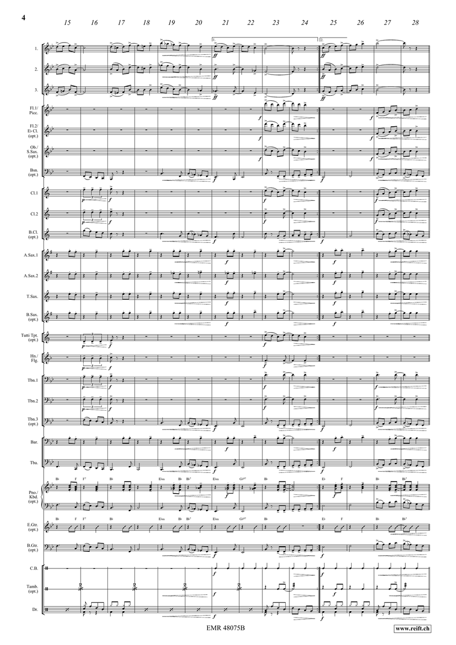 Party Time Party Time Concert Band scores gallery preview page 6