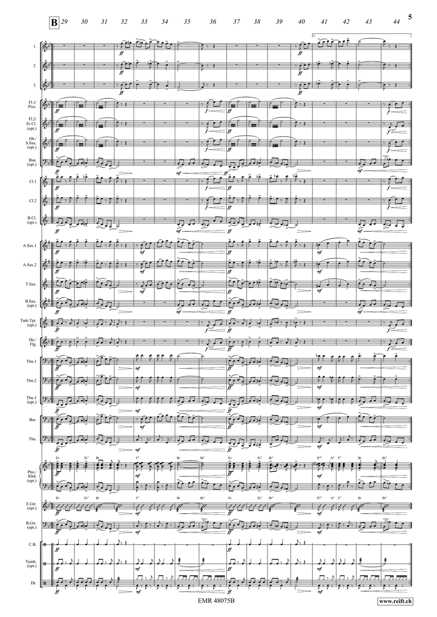 Party Time Party Time Concert Band scores gallery preview page 7