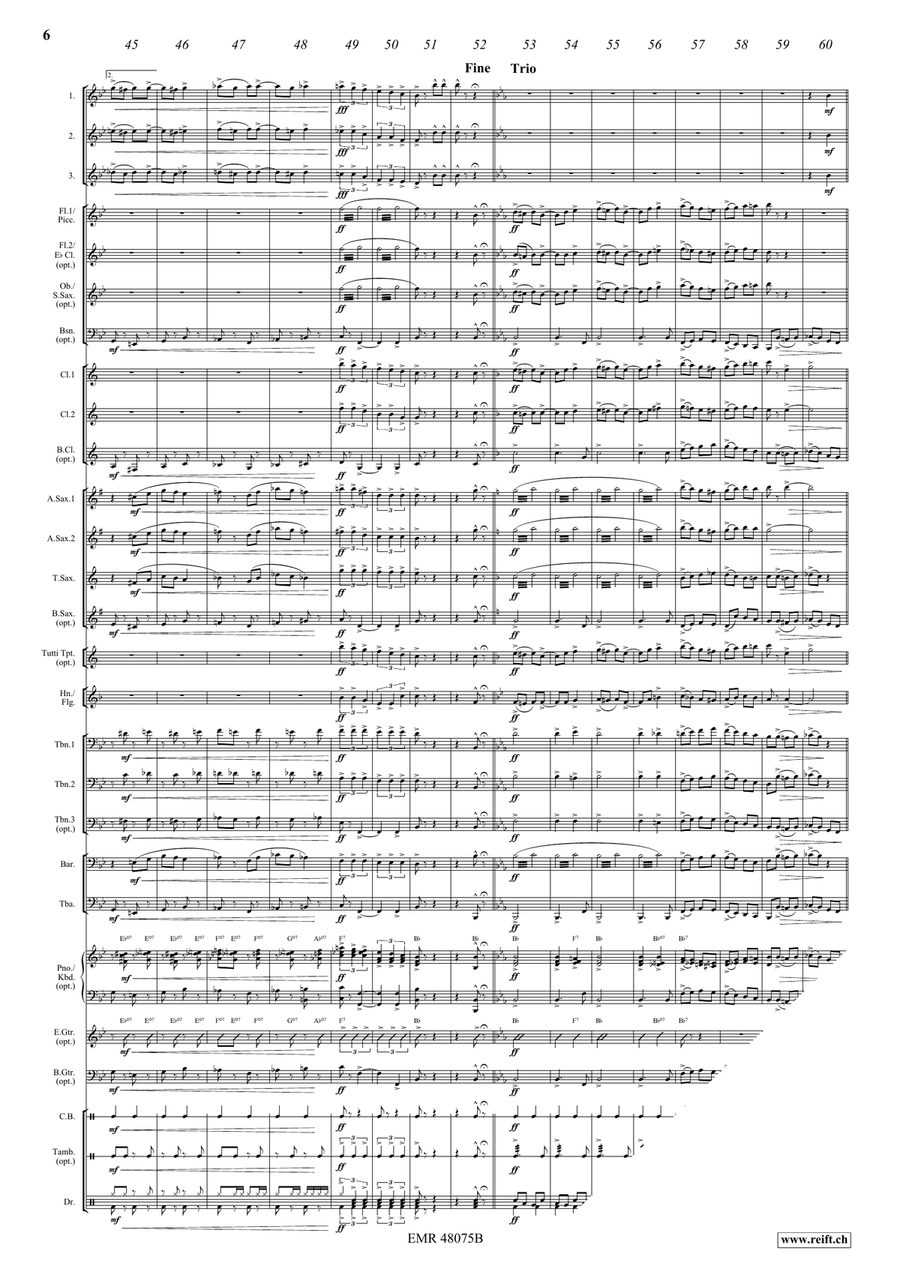 Party Time Party Time Concert Band scores gallery preview page 8