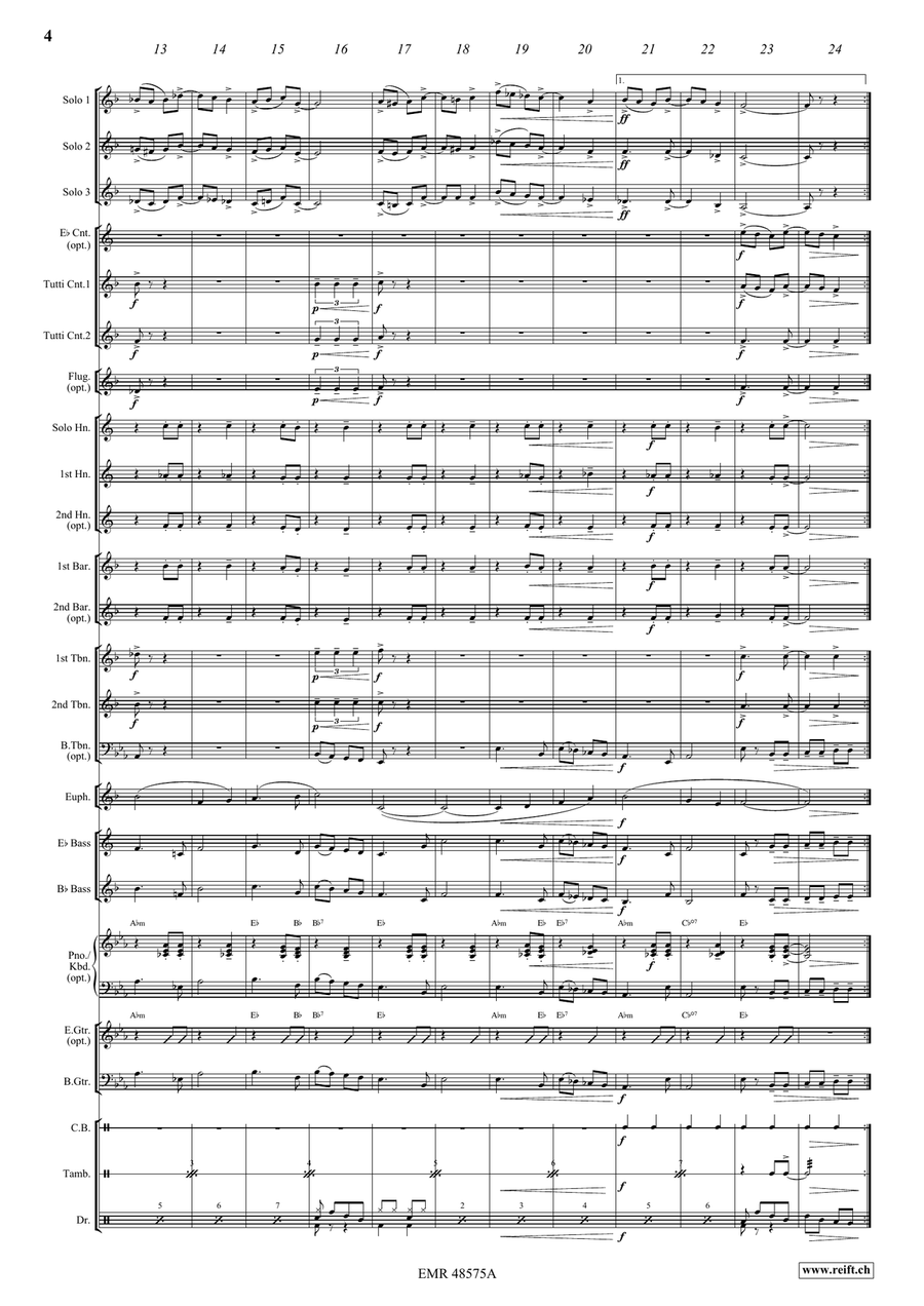 Party Time Party Time Brass Band scores gallery preview page 5