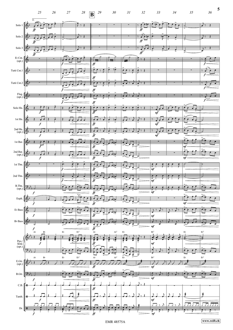 Party Time Party Time Brass Band scores gallery preview page 6