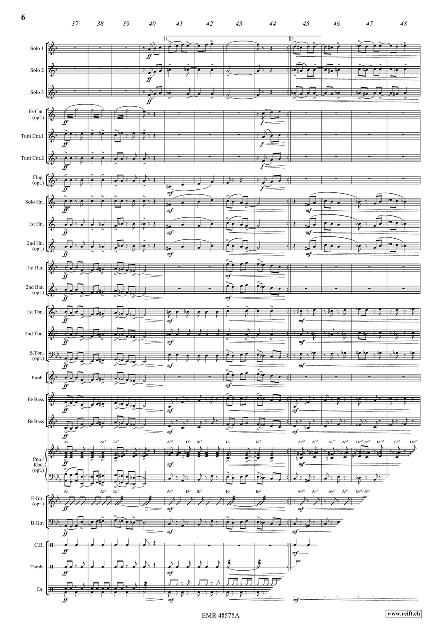 Party Time Party Time Brass Band scores gallery preview page 7