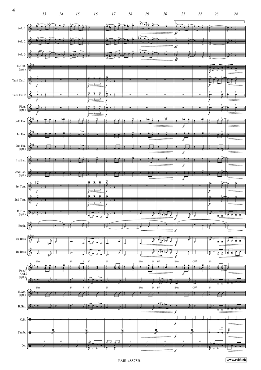 Party Time Party Time Brass Band scores gallery preview page 6