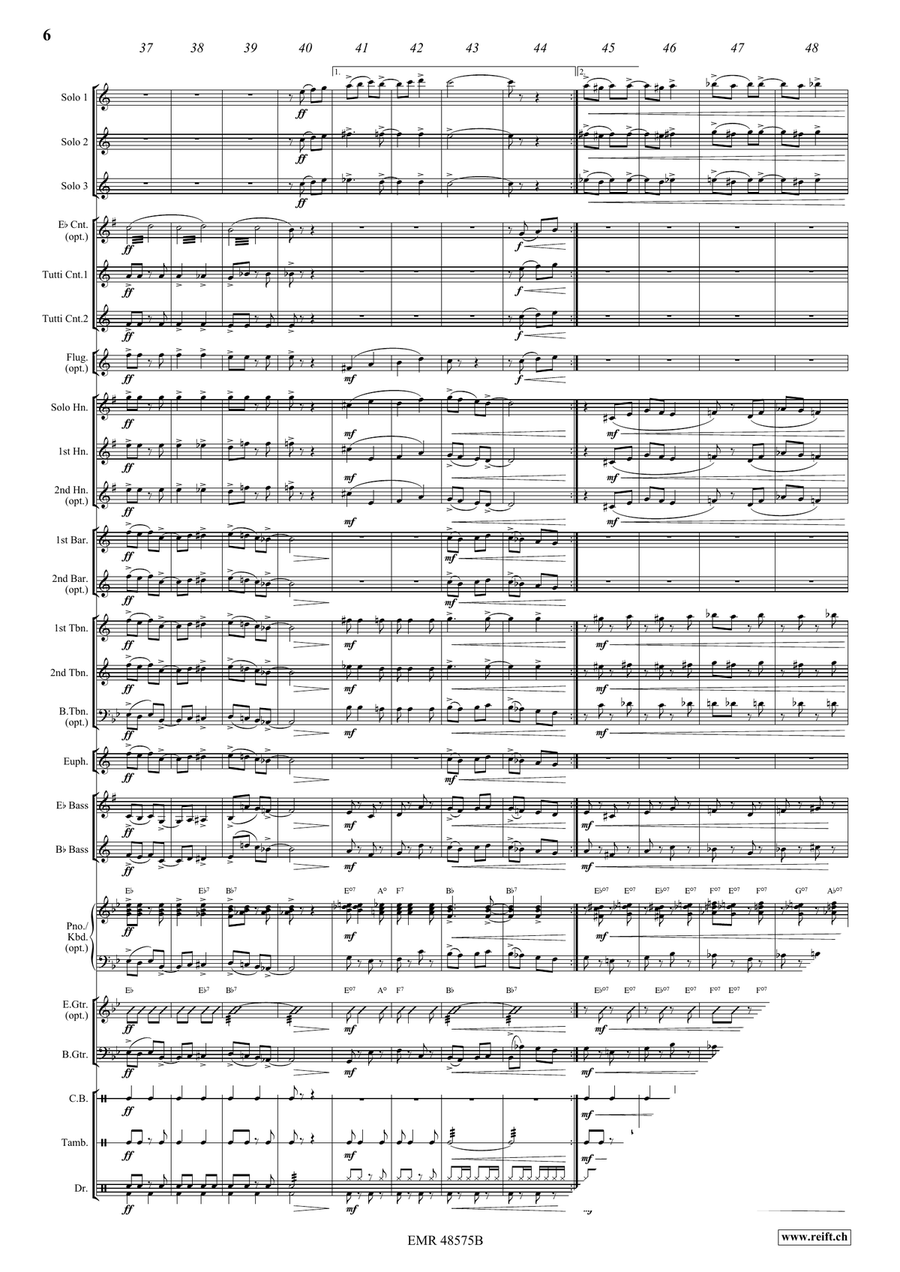 Party Time Party Time Brass Band scores gallery preview page 8