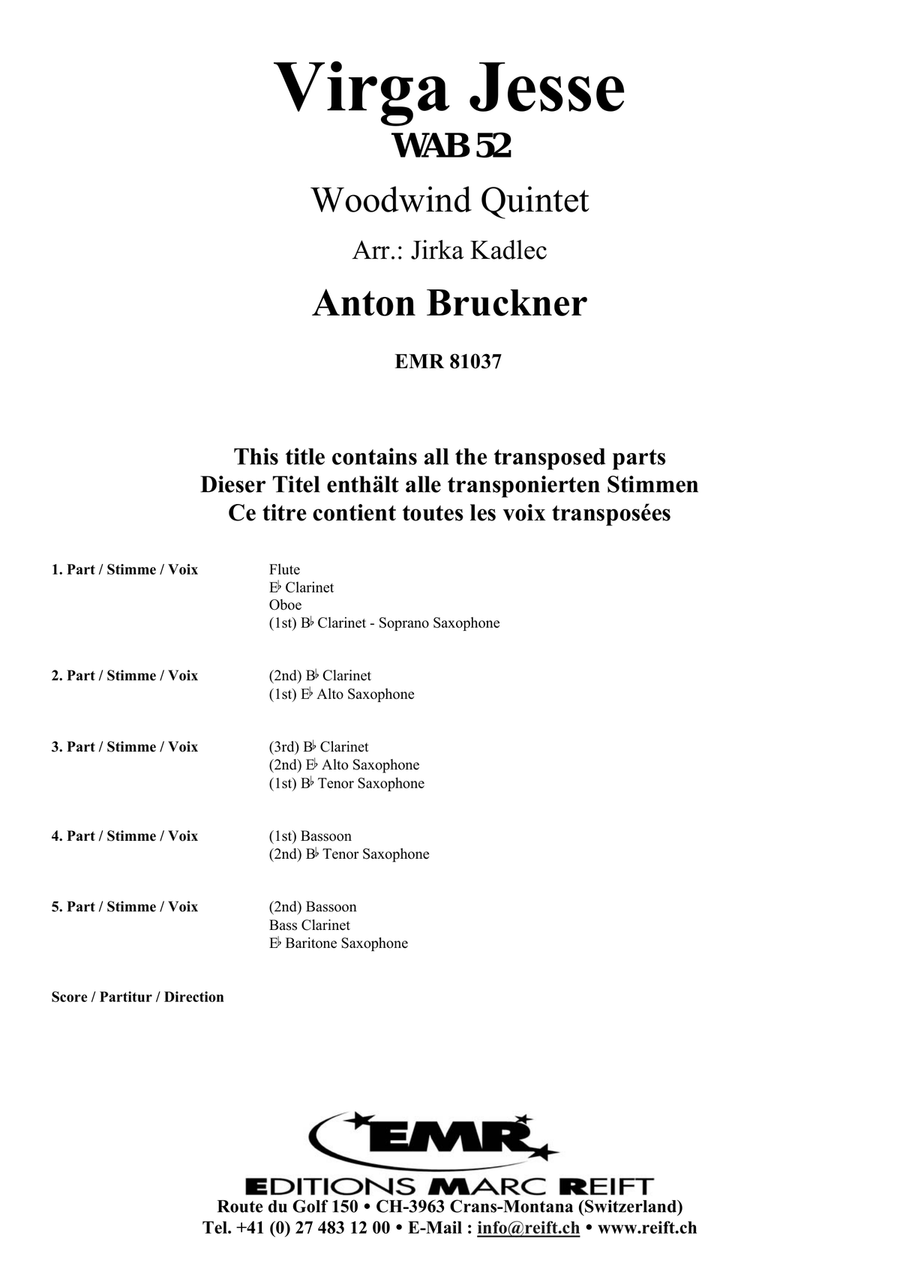 Virga Jesse Virga Jesse Woodwind Quintet scores gallery preview page 2