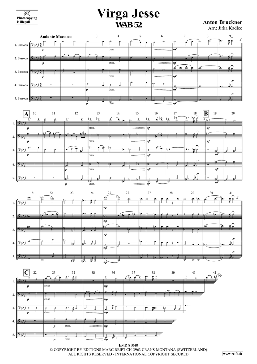 Virga Jesse Virga Jesse Bassoon scores gallery preview page 3