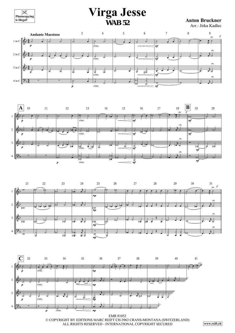 Virga Jesse Woodwind Quartet scores gallery preview page 3