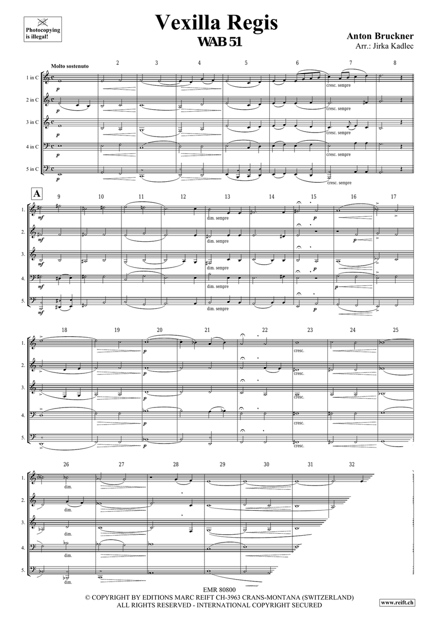 Vexilla Regis Vexilla Regis Score scores gallery preview page 3