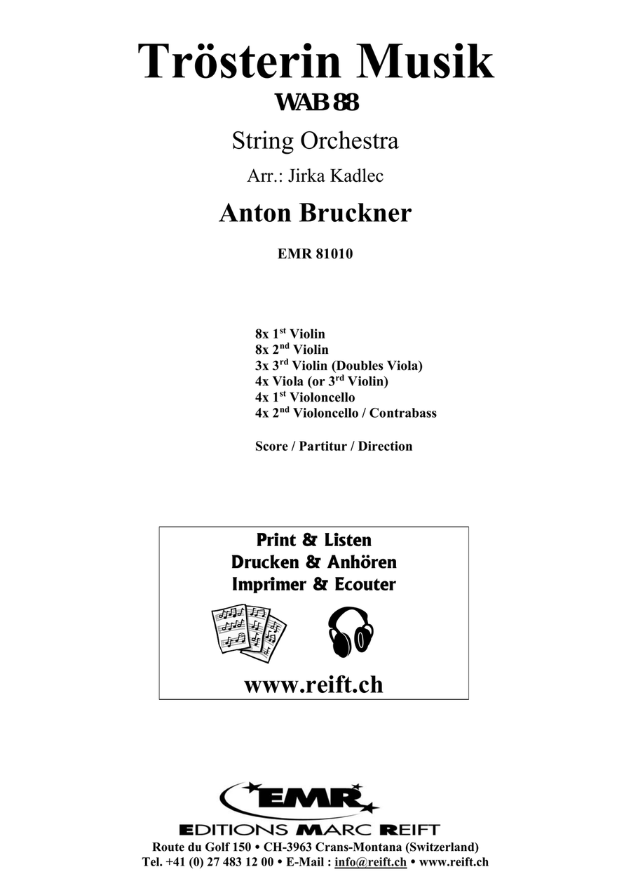 Trösterin Musik Trösterin Musik String Orchestra scores gallery preview page 2
