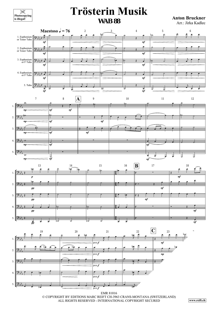 Trösterin Musik Trösterin Musik Tuba scores gallery preview page 3