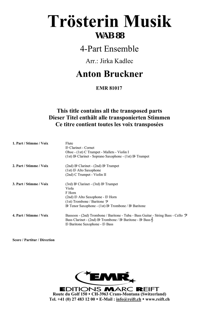 Trösterin Musik Trösterin Musik Score scores gallery preview page 2