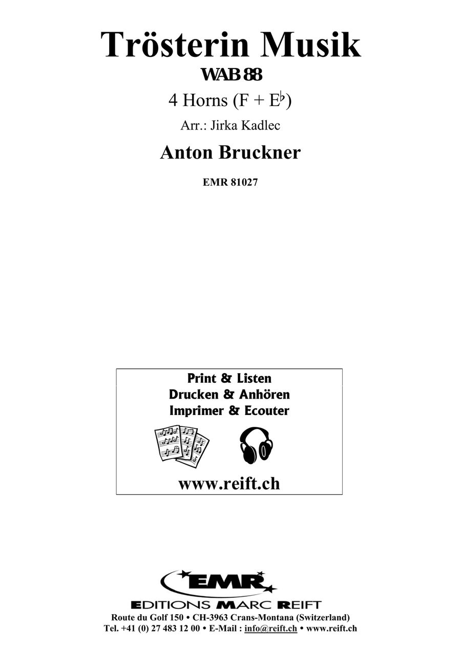 Trösterin Musik Trösterin Musik Horn scores gallery preview page 2
