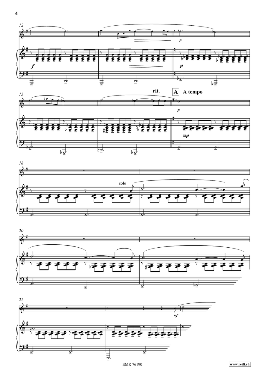 Printemps Dans La Nuit Printemps Dans La Nuit Trumpet Solo scores gallery preview page 4