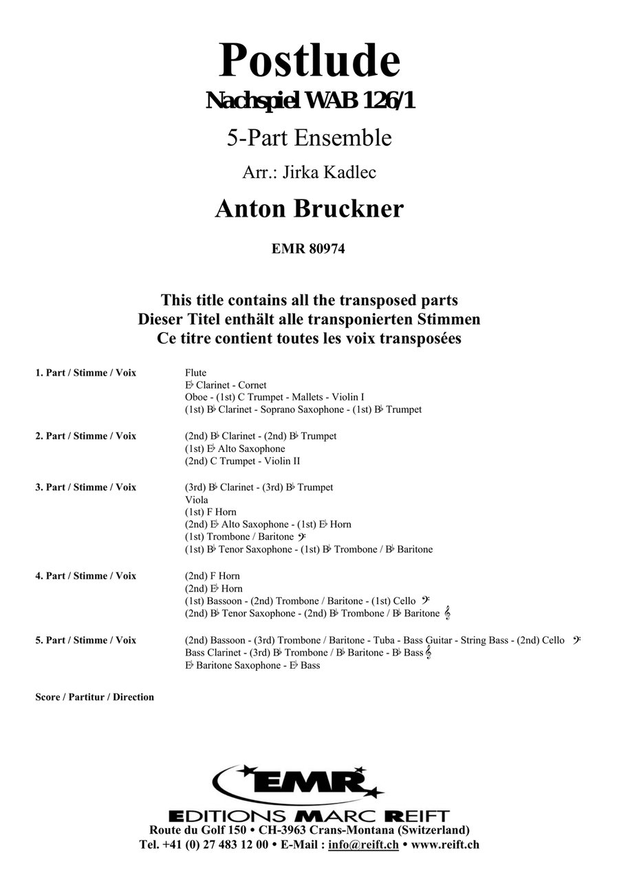 Postlude Postlude Score scores gallery preview page 2