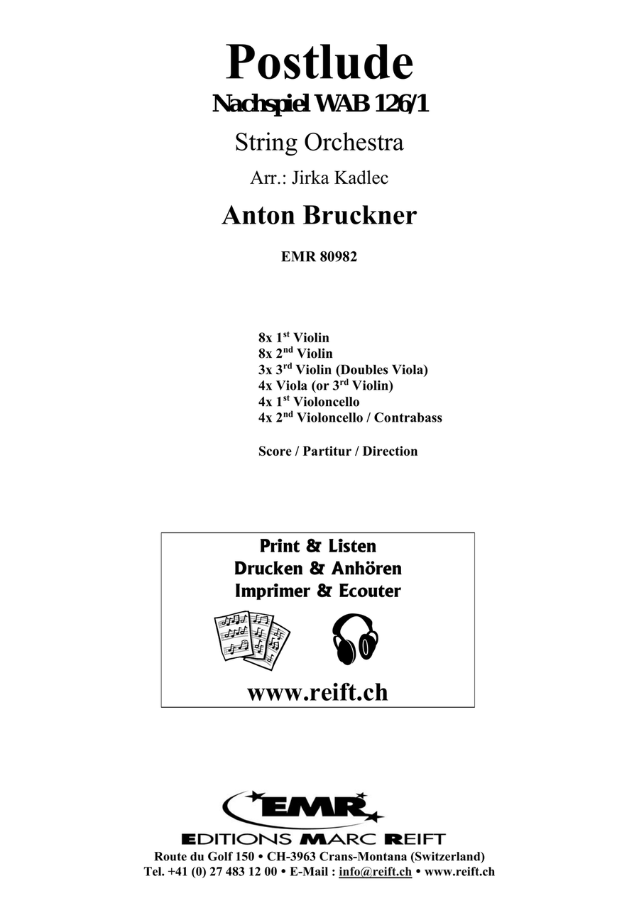 Postlude Postlude String Orchestra scores gallery preview page 2