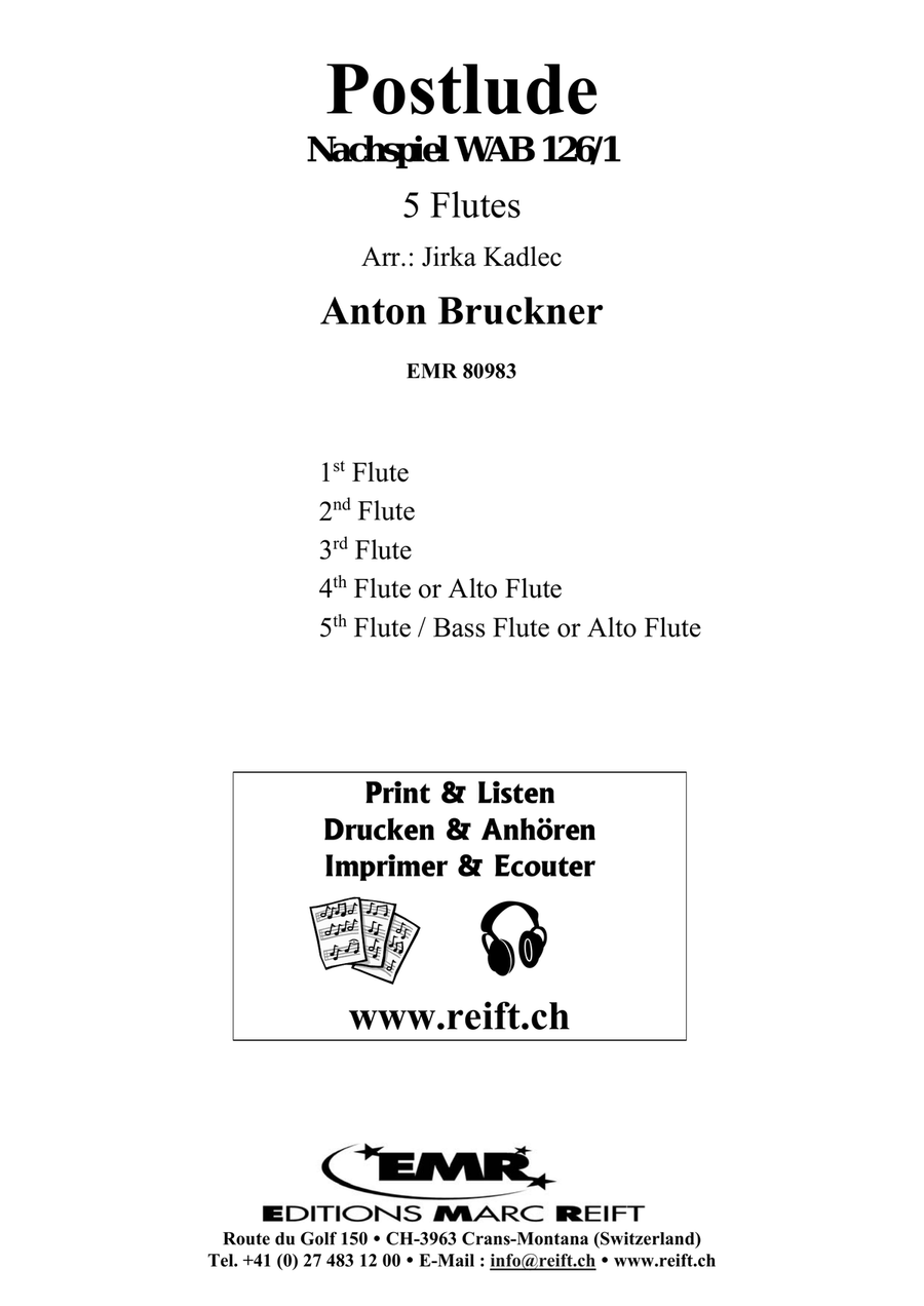 Postlude Postlude Flute scores gallery preview page 2